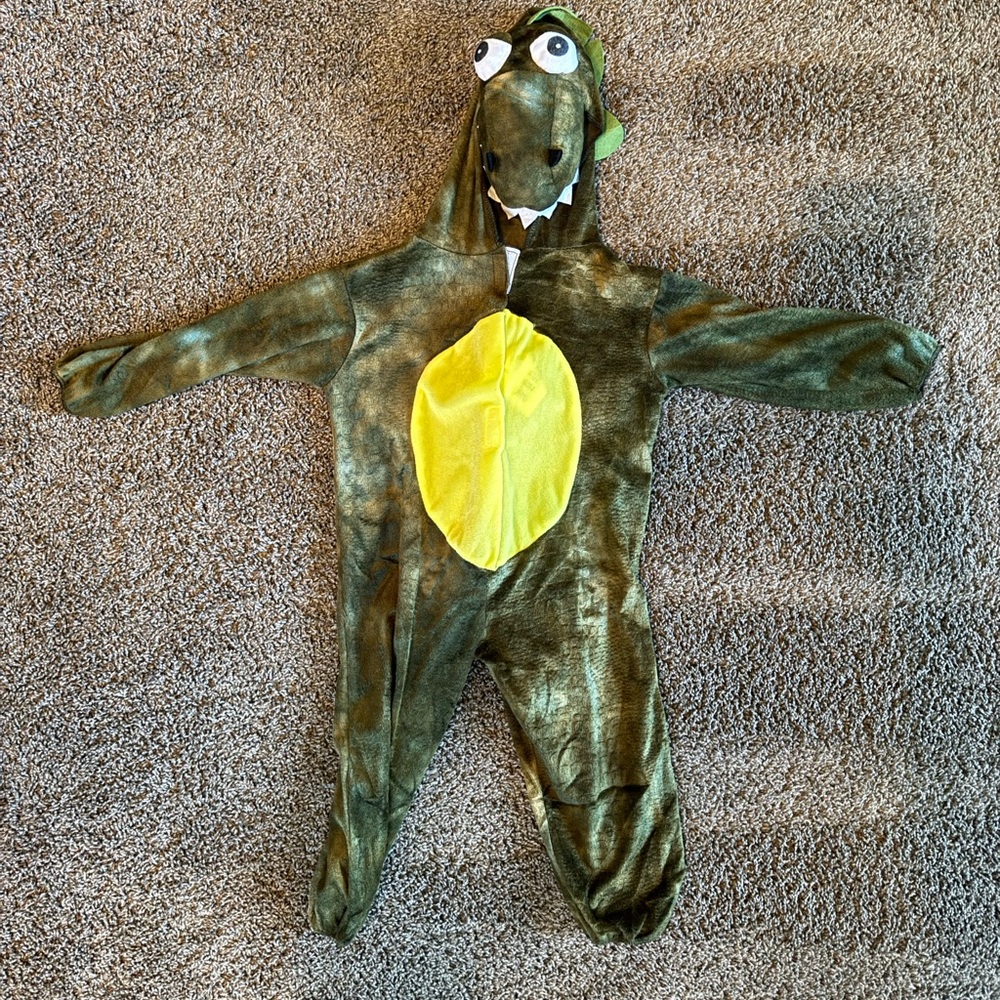 Rubie's Dinosaur Costume - Green and Yellow